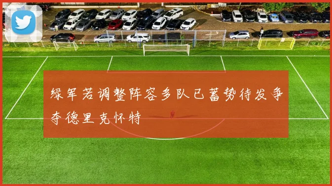 绿军若调整阵容多队已蓄势待发争夺德里克怀特